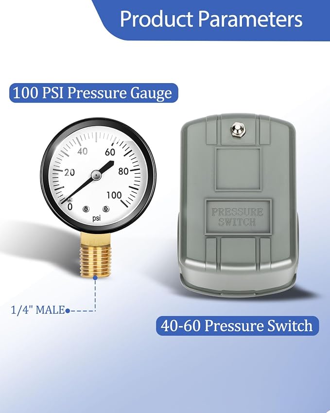 Miumoon 1x11"Well Pressure Tank Tee Kit - Image 5