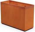 Extra Large Corten Steel Planter, Made in USA by Plantercraft