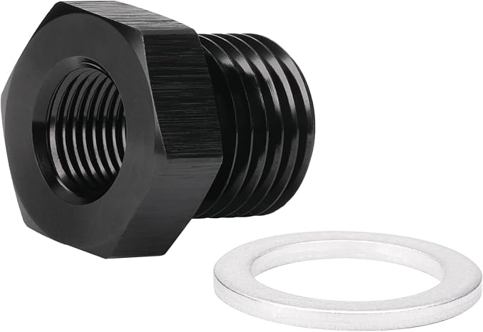 M14x1.5 Male Metric to 1/8 NPT Female Oil Pressure Sensor Adapter Fitting - Image 4