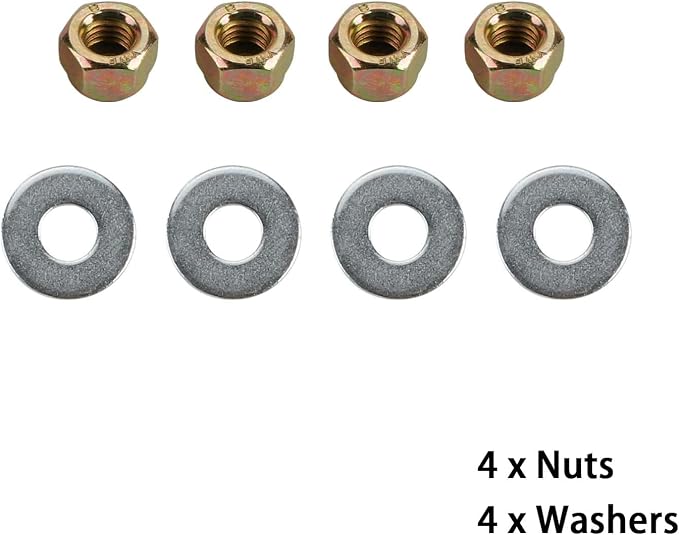 38456 Front LH Driver Side Door Hinge Pin and Bushing Kit - Image 8