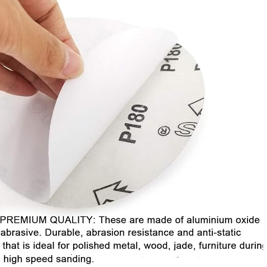 Premium 60 PCS 6" PSA Sanding Discs - Image 3