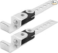 2-Pack Swivel Exhaust Hangers | Universal Rotating Muffler Brackets Muffler by JoytraceParts