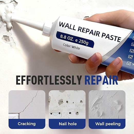Drywall Repair Kit with Scraper, Wall Repair Paste Tube Kit with Scraper - Image 5