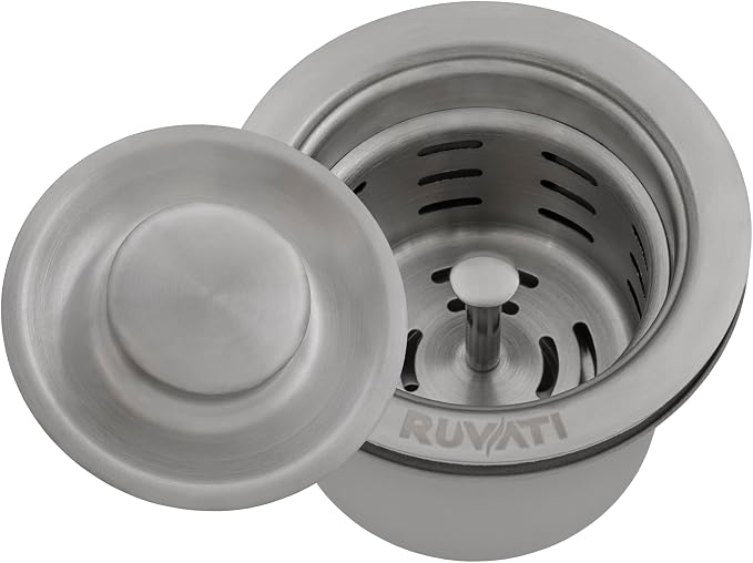 Ruvati Deep Basket Strainer Drain - Image 3