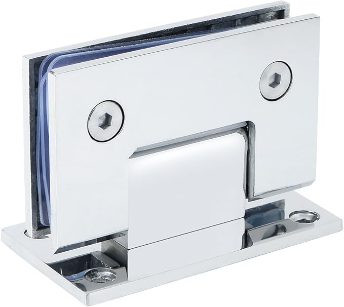 Alise Glass Shower Door Hinge, 90° Hinge by Alise