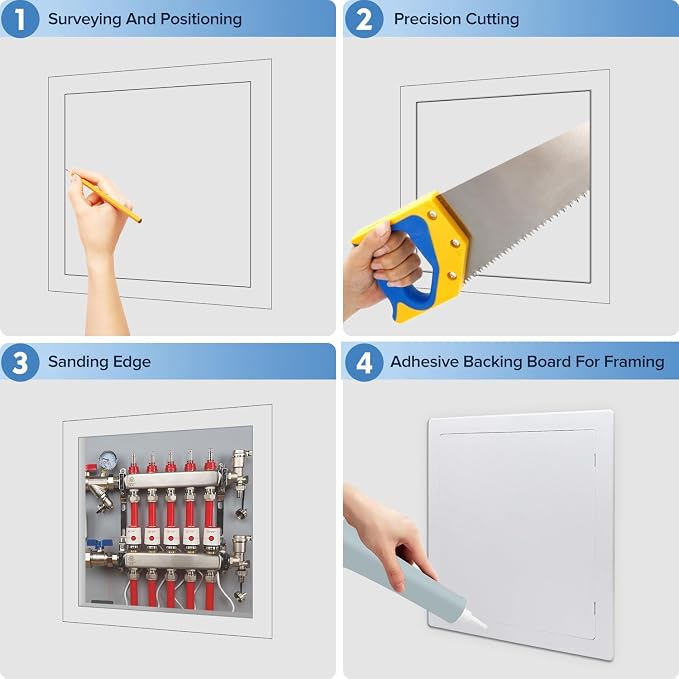 Access Plumbing Panel for Drywall Ceiling, 22x22 in Plastic Access Door - Image 5