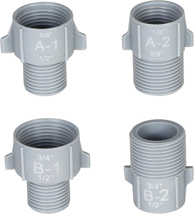 KERDE 1/2" to 5/8" & 3/4" Pipe Converter by KERDE