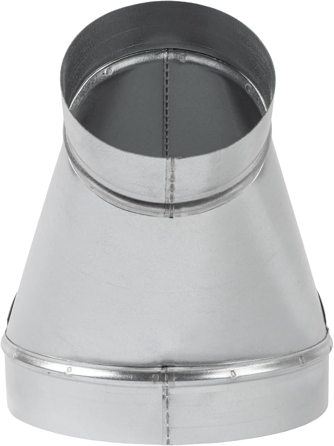 45° Degree Ø8 x 4 x 4 Inch Y Shape Duct Splitter - Image 8