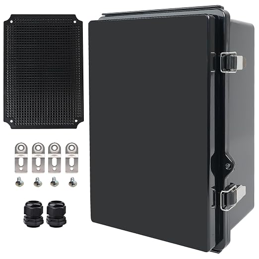 Waterproof Electrical Box Junction Box Weatherproof IP67 ABS Plastic Enclosure by YETLEBOX