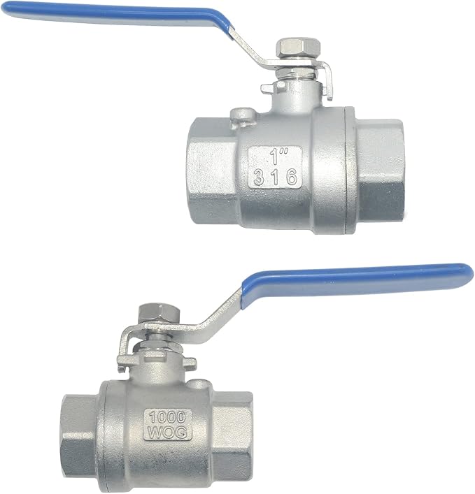 316 Stainless Steel 1/8"~3" Full Port Ball Valve - Image 4