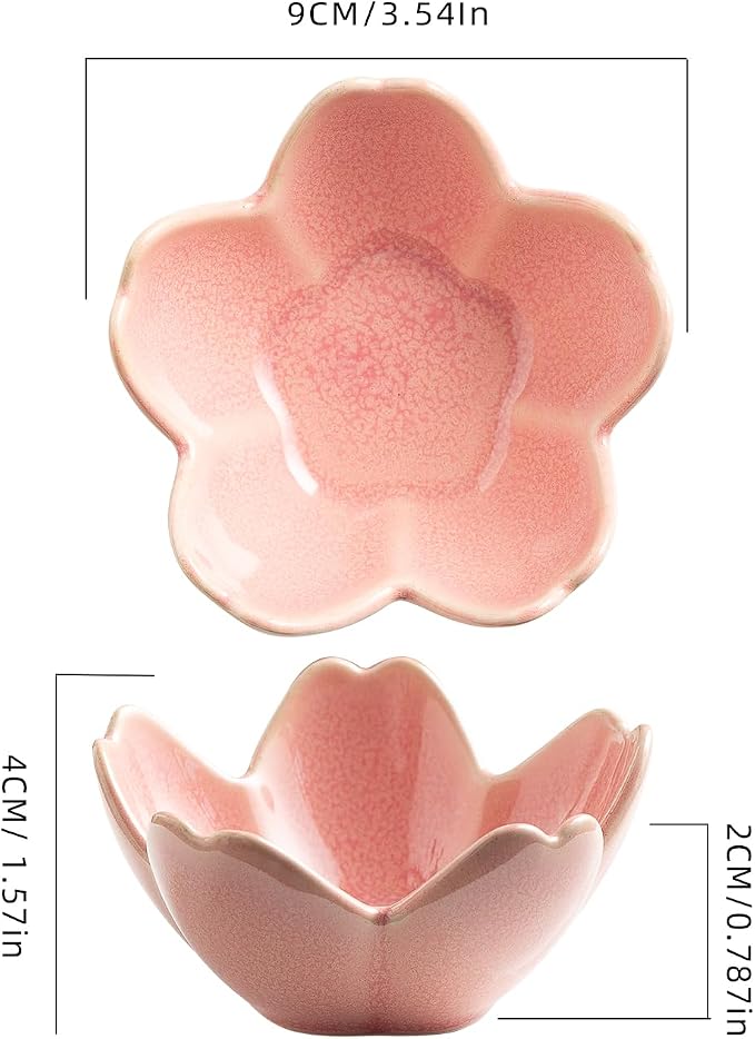 Flower Ceramic Jewelry Dish, Floral Ring Holder Tray | Petite bowl keeps rings - Image 2