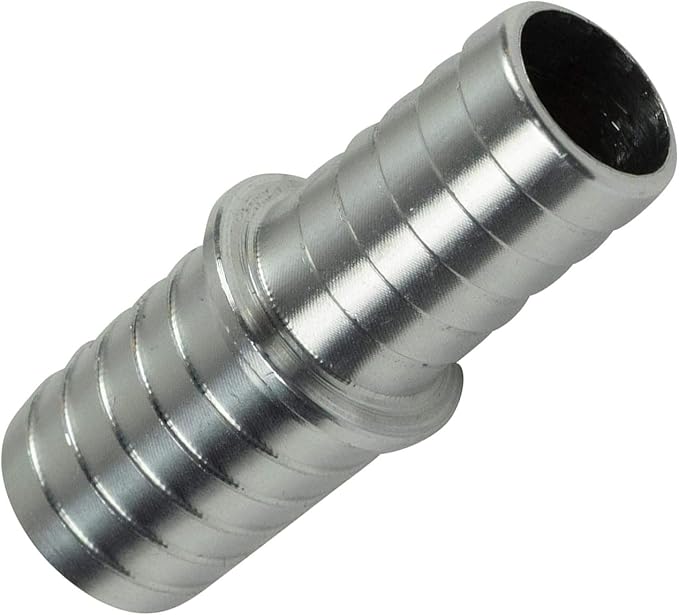 ICT Billet 5/8" to 3/4" Inch Hose Barb Splice Coupler Reducer Repair Fitting - Image 4