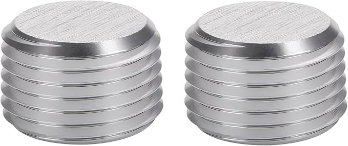 3/4 NPT Male Thread Allen Head Socket Pipe Plug Fitting Aluminum Silver - Image 4