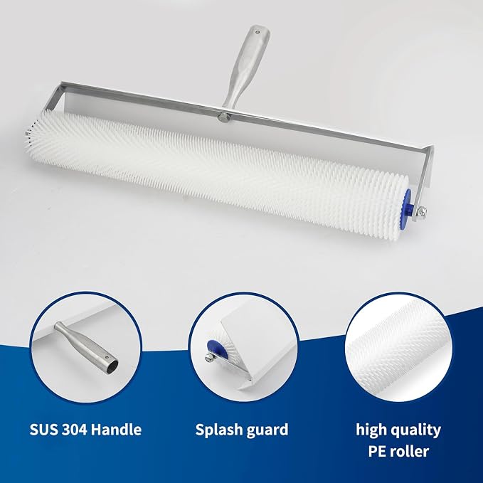 Self-Levelling Cement Tool Kit, Spike Roller - Image 3