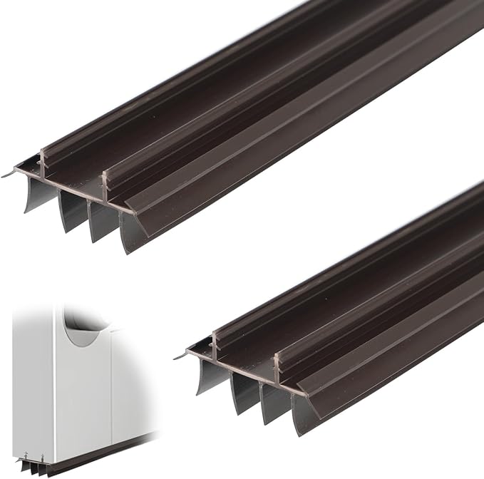 2 Pcs 36 Inch 90CM Exterior Door Sweep by GYHPD