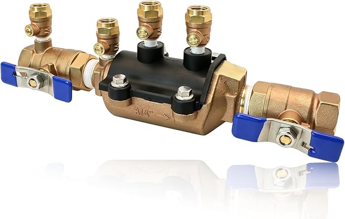 3/4" 350 Double Check Backflow Preventer | Double Check Valve Assembly by WelcometoSnooweerin