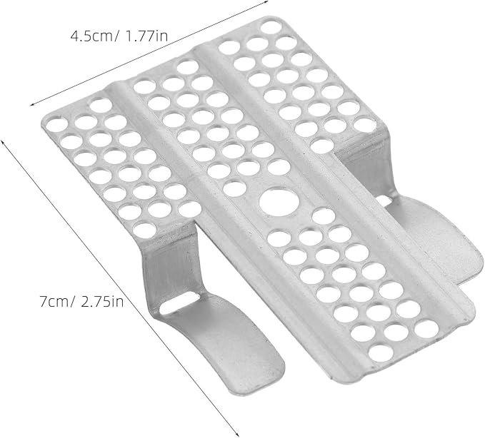 Abaodam Drywall Repair Clips and Sheetrock Patch Fasteners 12pcs Stainless Steel - Image 2