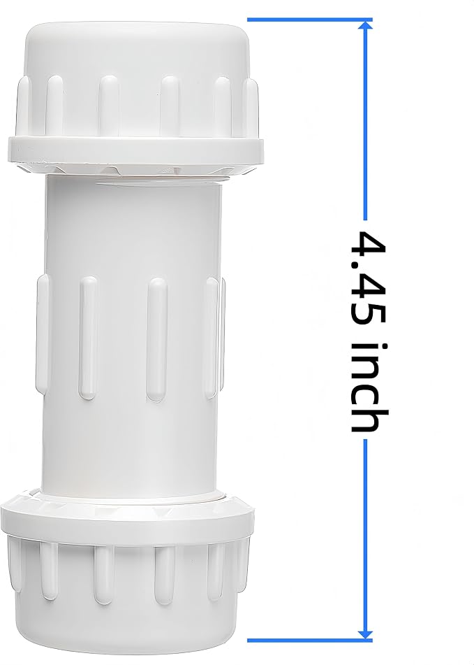 DONWARE 3-Pack 1/2-inch PVC Compression Coupling Cople de Compresión PVC | Pipe - Image 4