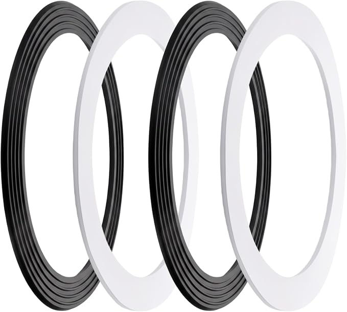 4 PCS Silicone Sink Strainer Seal Kit, 2 O-Rings Gasket by Unknown