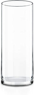 CYS Excel Clear Glass Cylinder Vase | Multiple Size Choices Glass Flower Vase by CYSEXCEL%C2%AE