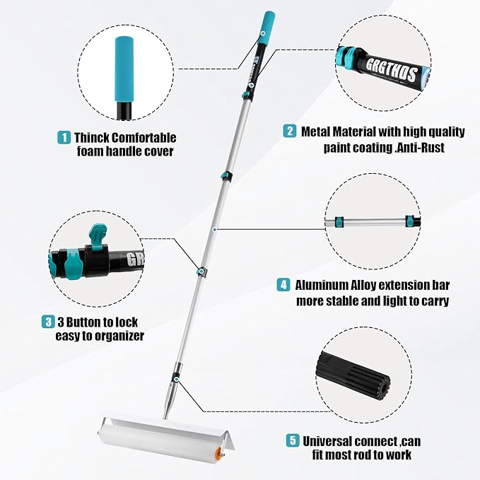 Self Leveling Cement Tool Kit, Epoxy Floor Kit Tools - Image 2