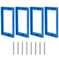 4pcs Electrical Box Extenders, 1/4" Receptacle Outlet Box Extenders Single Gang by Unknown