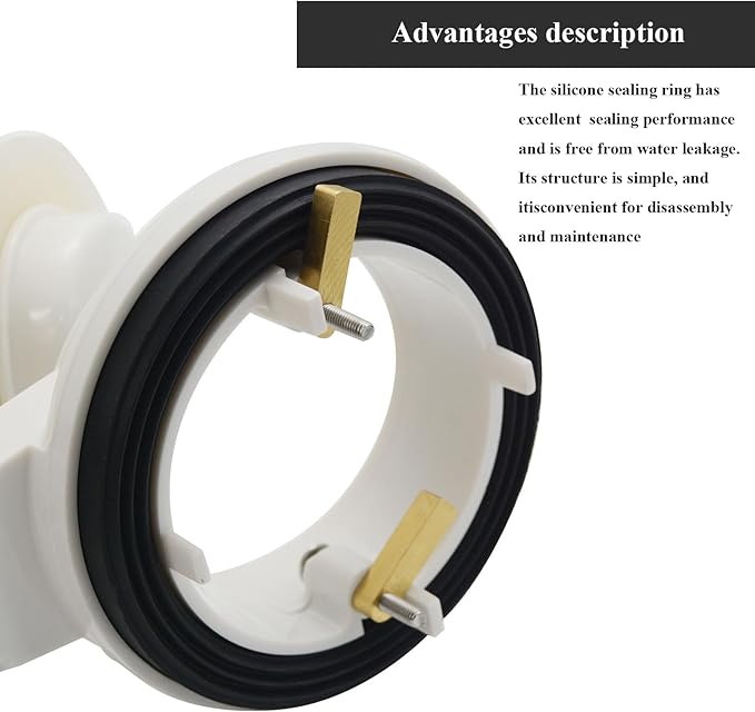 Toilet Flush Valve Replacement Kit - Image 3