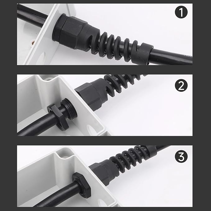 Cable Glands Nylon Cable Gland Waterproof joints - Image 6