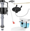 Universal Toilet Flush Valve Replacement Kit Height Adjustable Fill Valve | by Unknown