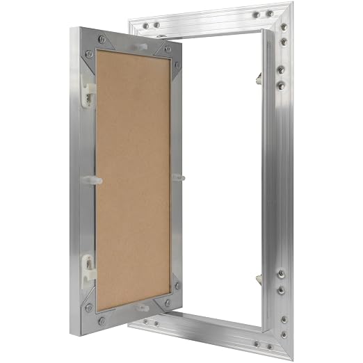 6" x 12" Waterproof Drywall Access Panel, Tileable and Paintable Ceiling and - Image 3