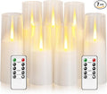 kakoya Flameless LED Candles Upgraded Realistic Flickering Flame, LED Pillar by FLAMELESSCANDLES