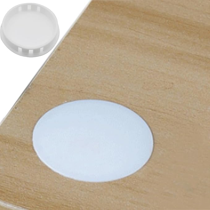 6 Pcs Plastic Hole Plug for Round Holes 2" Snap in Locking Hole Plugs Round - Image 4