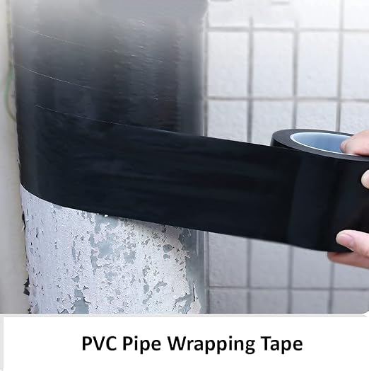 APT, 10 Mil Weatherproof Black PVC Pipe Wrap Tape - Image 3