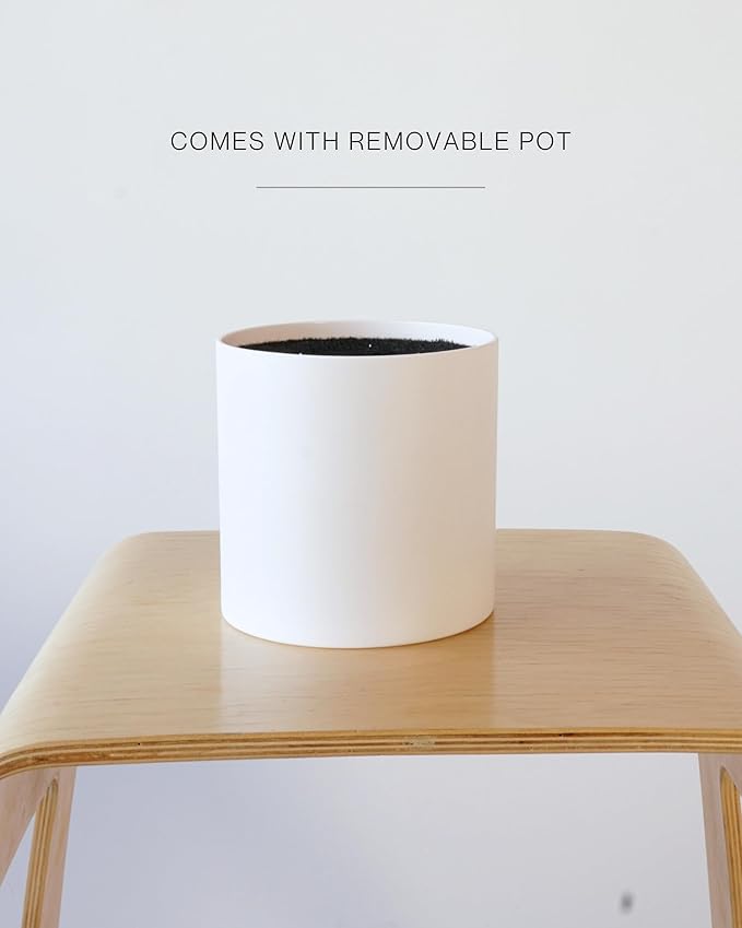 Retrograde 32" Fake Plant, Silk Faux Pothos Ivy Plant | Removable Pot Included - Image 5