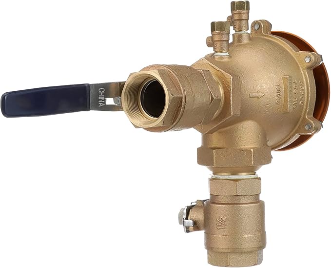 Febco 765 Series 1-1/2" Bronze Pressure Vacuum Breaker Backflow Preventer - Image 5