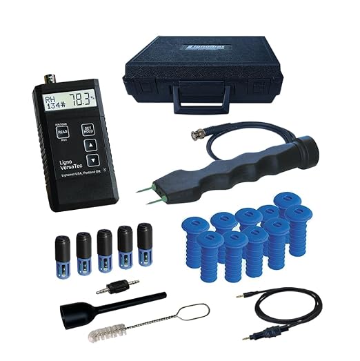 VersaTec Wood and Concrete Moisture Meter Kit by Lignomat