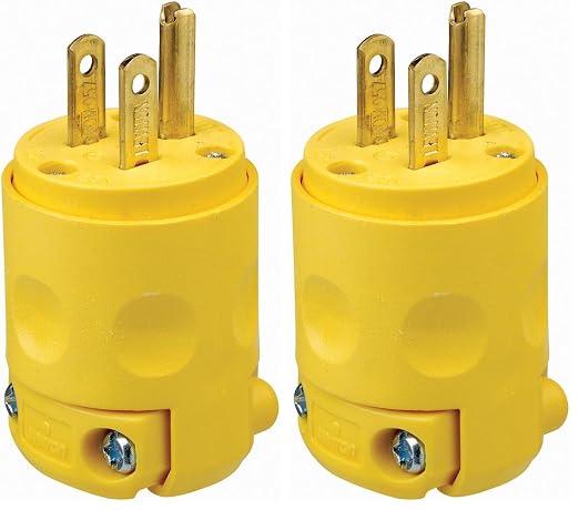 Leviton 515PV 15 Amp, 125 Volt, Grounding Plug by Leviton
