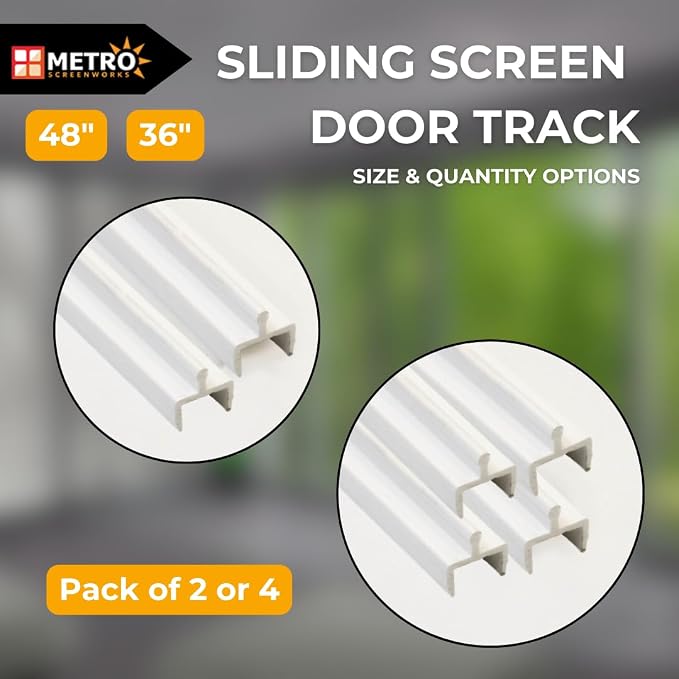 Metro Screenworks Sliding Door Bottom Track - Image 4