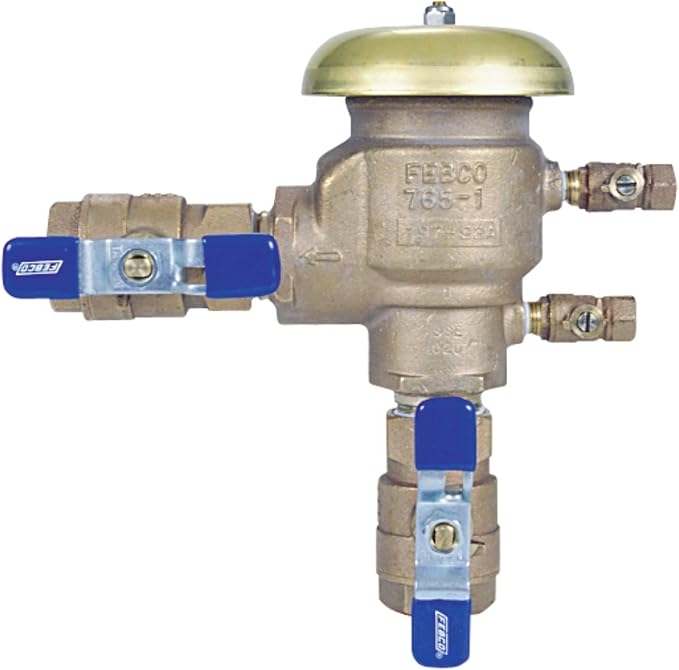 Febco 765 Series 1-1/2" Bronze Pressure Vacuum Breaker Backflow Preventer by Febco