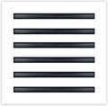 BUILDMART - 12x12 Modern AC Vent Cover - Decorative White Aluminum Air Vent - by TexasBuildmart