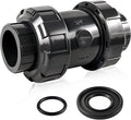 PVC True Union Check Valve, 3/4’’ Slip Swing Full Port Utility Check Valve by Boltigen