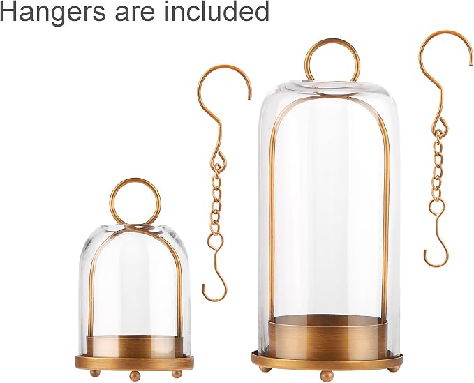 5" & 4" Wide Versatile Metal Candle Holder - Image 2