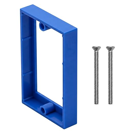 Single Gang Outlet Box Extender, 1/2 Inch, 1 Pack | Includes installation by YQSIYU