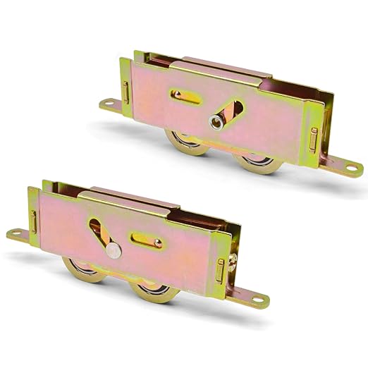 Sliding Patio Glass Door Tandem Rollers Replacement, 1-1/4" Steel Ball Bearing by TPard