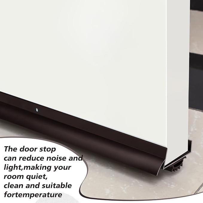 1 Pcs Morningro 36 Inch U Shape Aluminum Door Sweep - Image 5