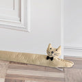 Cat Fabric Under Door Draft Stopper, 3LB Heavy Duty Decorative Soundproof Door by CERAYOU