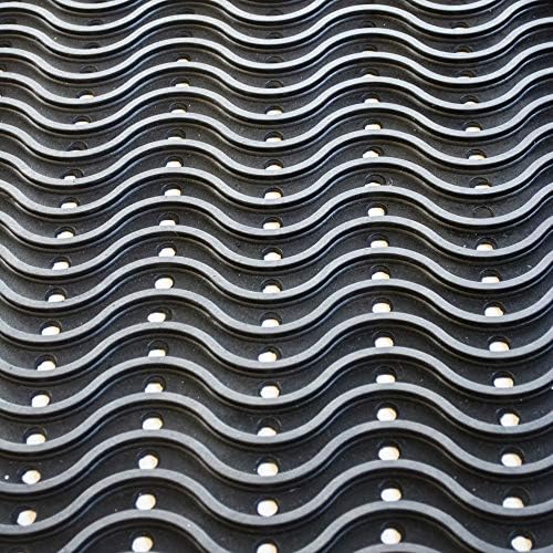 Buffalo Tools SWM35 3Ftx5Ft Rubber Scrap Wave Mat - Image 4