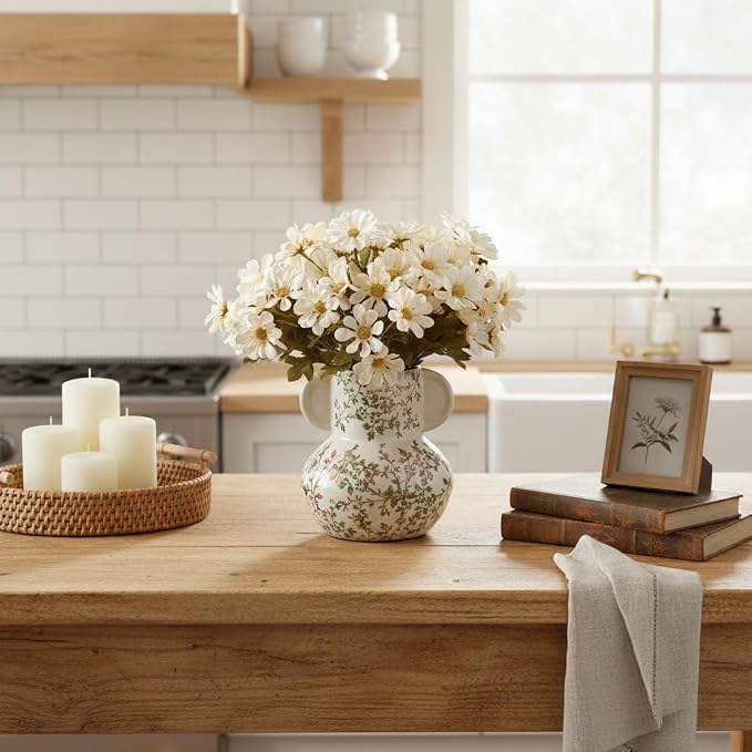 Emotionally Grounded Vase, Vaseking Ceramic Rustic Vase - Image 8
