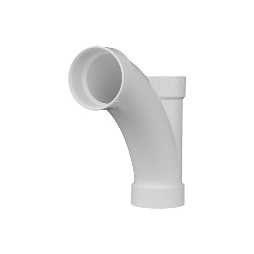 CHARLOTTE PIPE 4 DWV COMB WYE & 1/8 BEND ONE PIECE SCH 40 DWV by Charlotte+Pipe