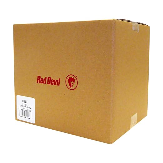 Red Devil 0549 ONETIME Lightweight Spackling Patch-A-Wall Kit, 1/2 Pint - Image 4